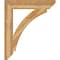 Ekena Millwork Thorton Slat Rough Sawn Bracket, Western Red Cedar, 6"W x 36"D x 42"H BKT06X36X42THR06RWR - alternate 3